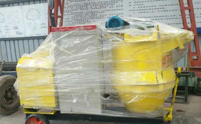 隧道衬砌专用注浆机施工现场